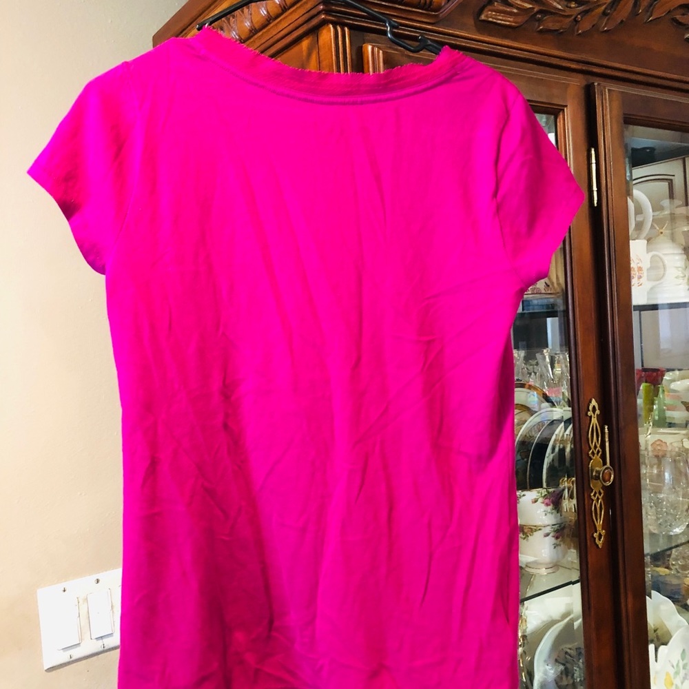 Loft Pre Owned Top with Ruffle on Shoulder EUC - Picture 2 of 7